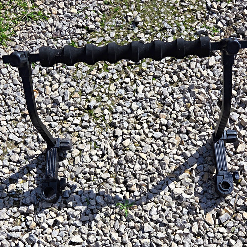 Used fishing seat box - used, front