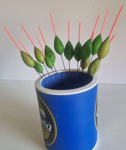 Used pole floats joblot - used,