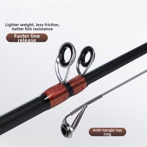 Telescopic rod carbon 5m - rod,