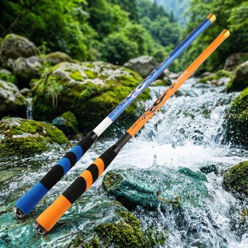 Strong carbon fishing rod - carbon,