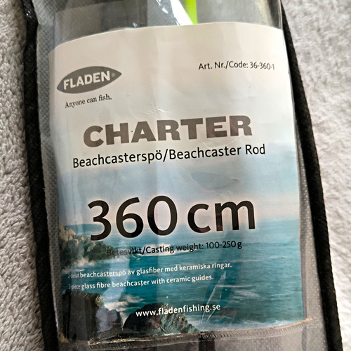 Fladen charter surf rod - charter,