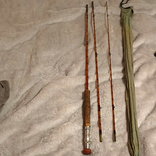 Vintage bamboo 3pc 9ft - bamboo, 5wt