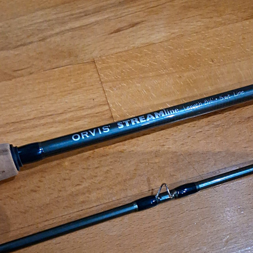 Orvis streamline 8ft 6in 5wt - orvis,