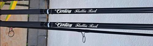 Century flattie rods - x2, custom