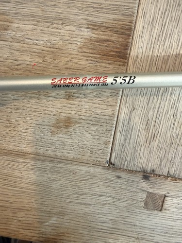 Saber game jigging - 5’5b,