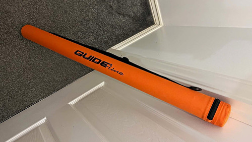 Glider orange fishing rod case - glider,